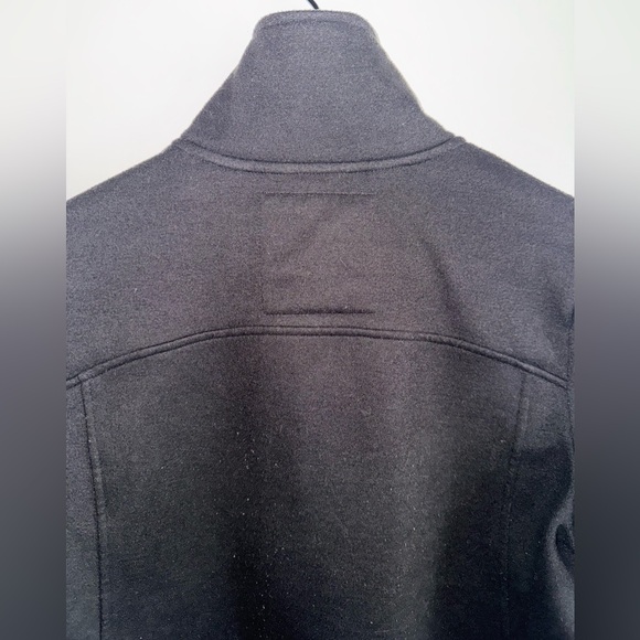 The North Face 1/4 Button Up Pullover Jacket Black Polyester Women Size Medium - Picture 6 of 12